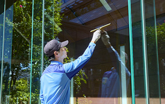 業務用ガラスクリーニング02